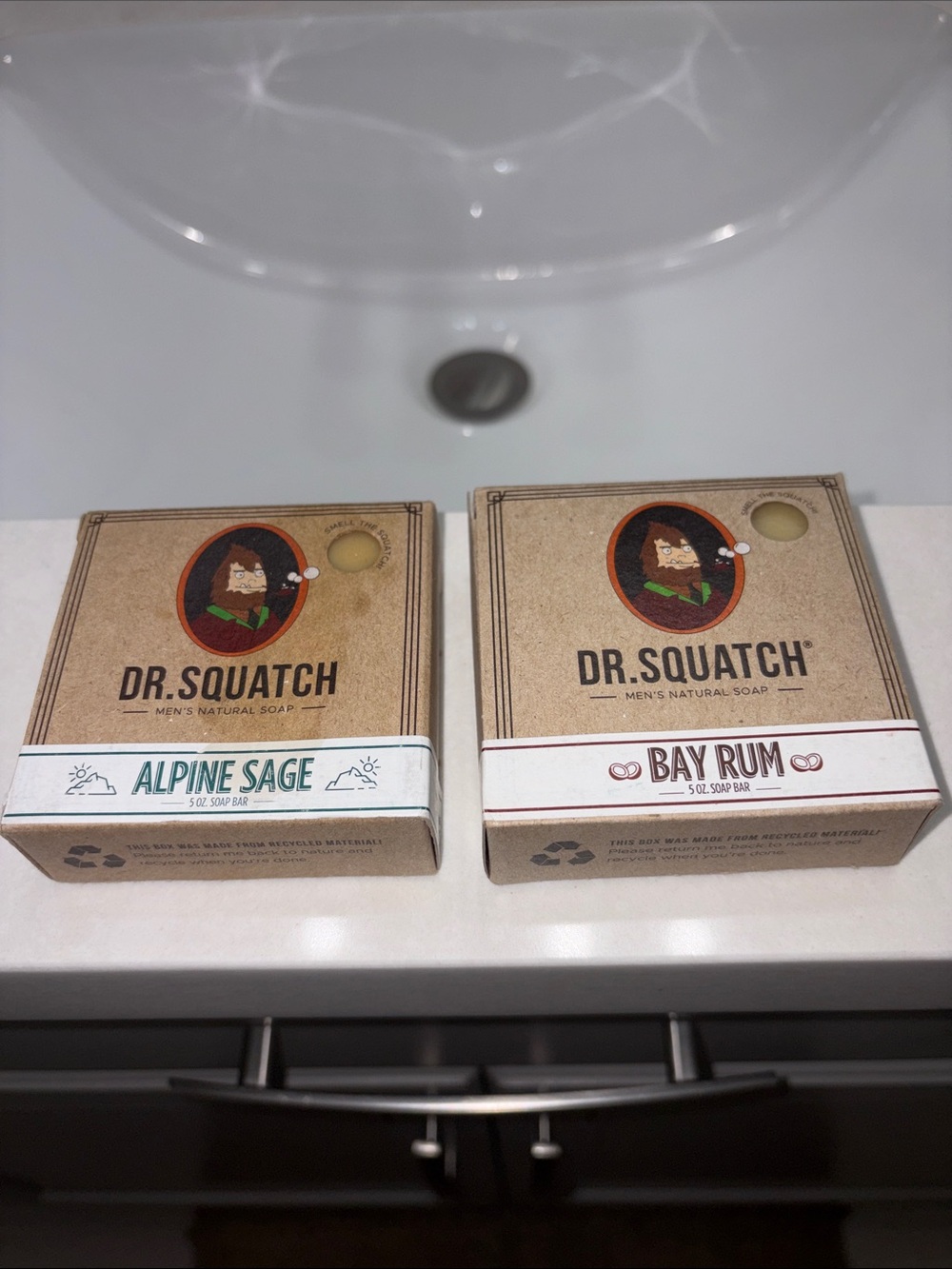 Dr. Squatch Men’s Natural Soap - Alpine Sage & Bay Rum Set